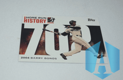 2006 Topps Home Run History Barry Bonds #BB702 San Francisco Giants
